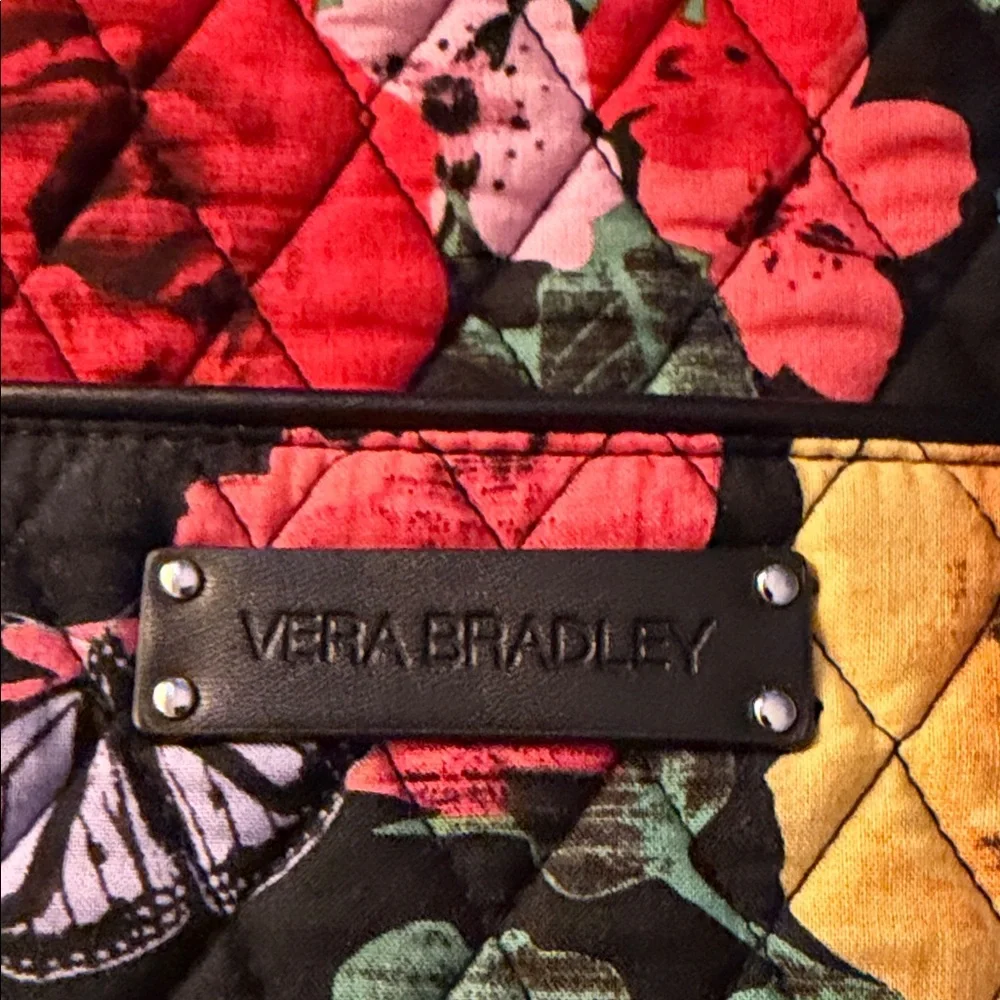 Vera Bradley Multicolor Floral Quilted Tote - Picture 2 of 8